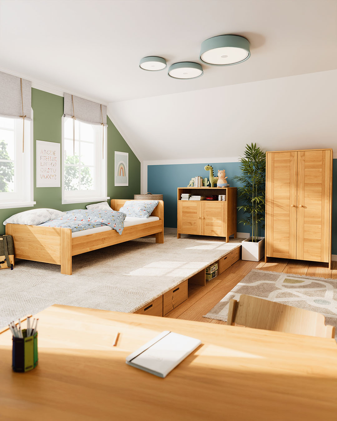 Niklas Kinderzimmer bei BioKinder