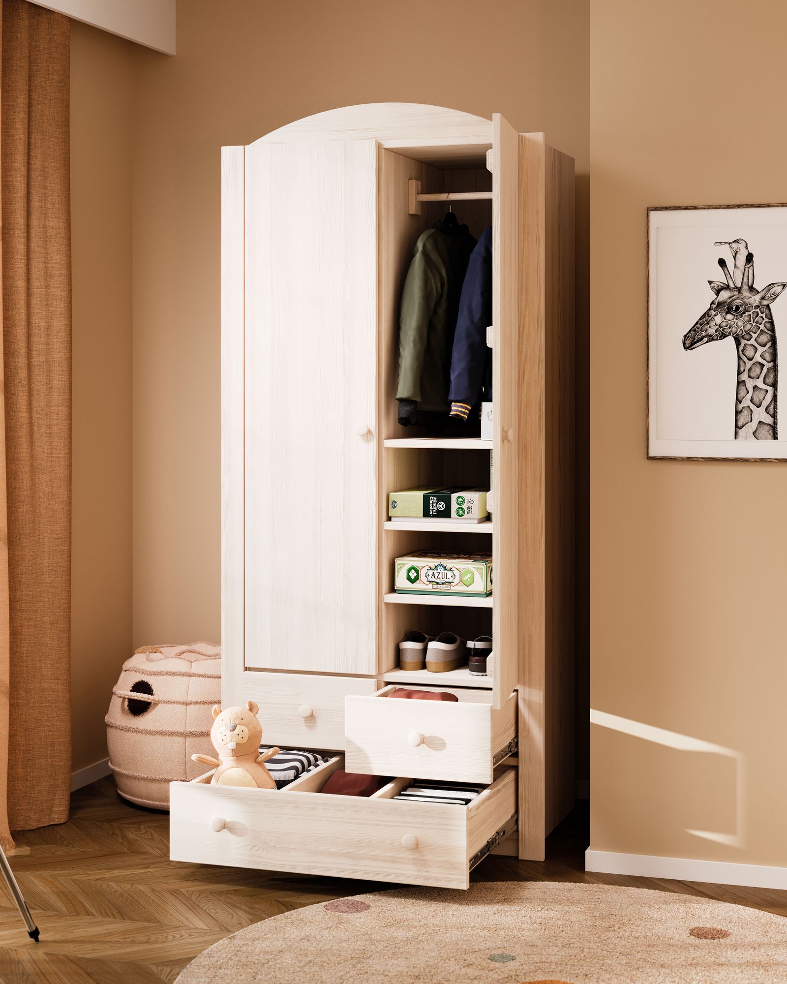 kleiderschrank weiss kleiderschrank, aufbewahrung für kinderzimmer