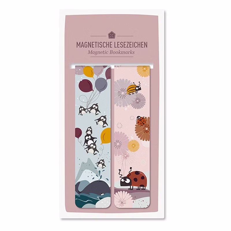 Magnetische Lesezeichen Pinguine & Käfer Magnetische Lesezeichen Pinguine & Käfer sb