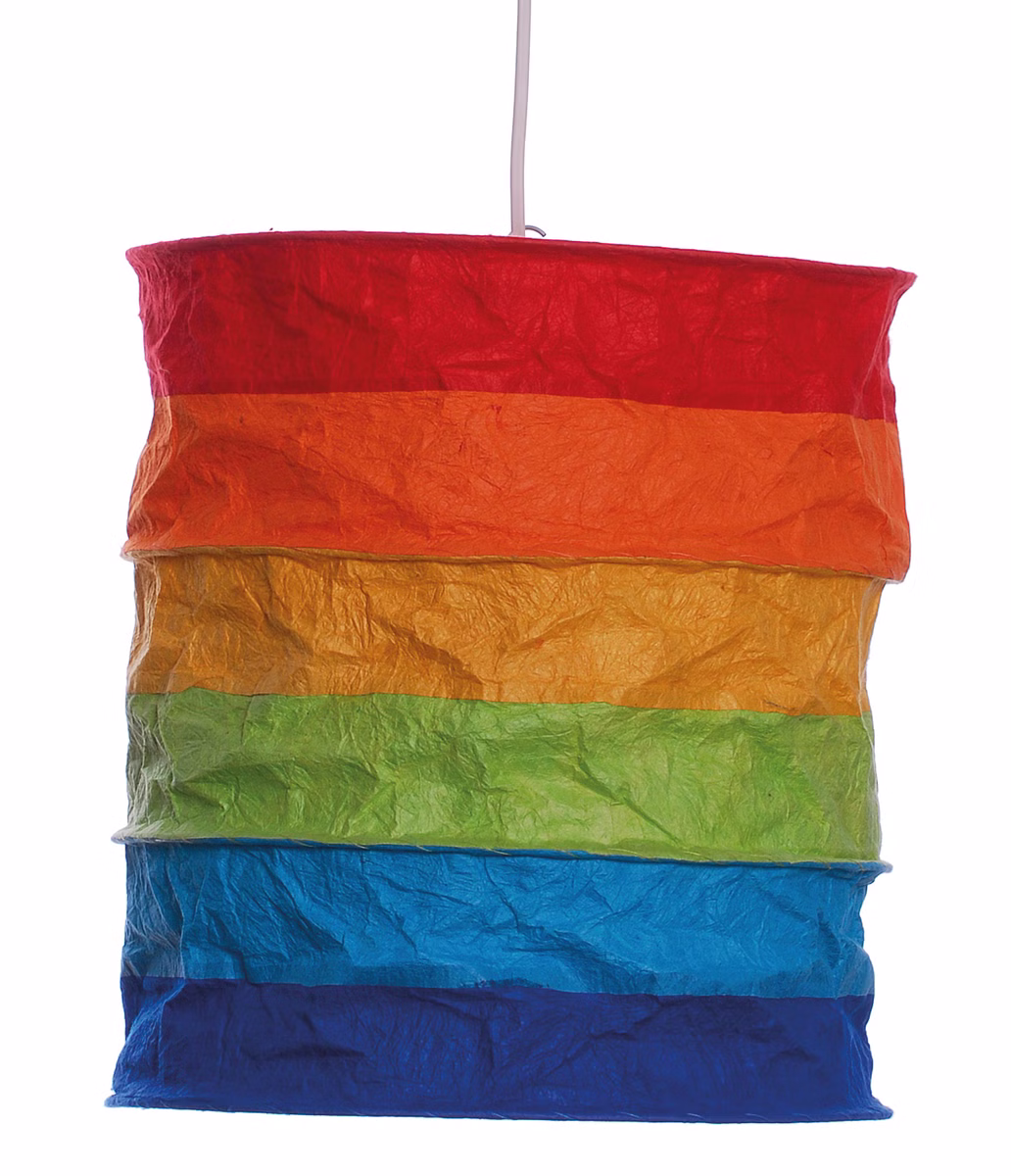 Lampenschirm Regenbogen Lampenschirm Regenbogen