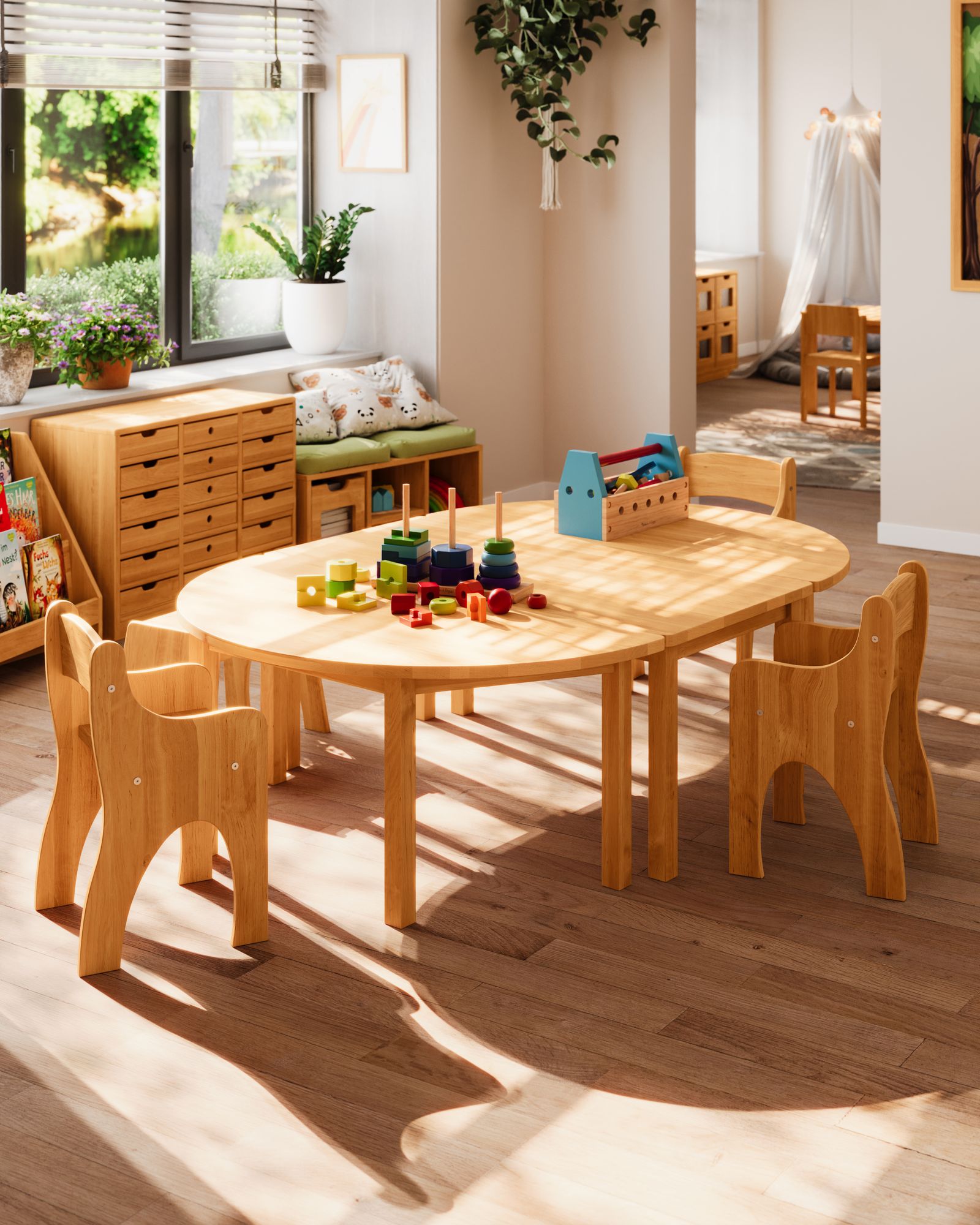 Levin Tisch Set rund online kaufen bei BioKinder