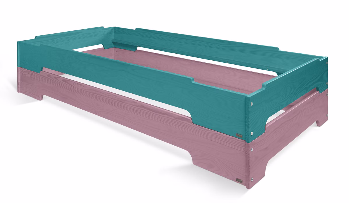 2er Set Kai Stapelbett 90x200 cm 2er Set Kai Stapelbett 90x200 cm