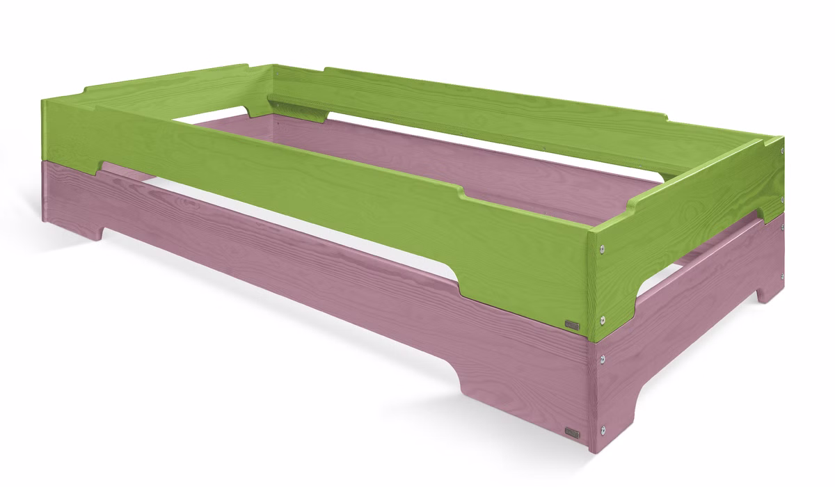 2er Set Kai Stapelbett 90x200 cm 2er Set Kai Stapelbett 90x200 cm