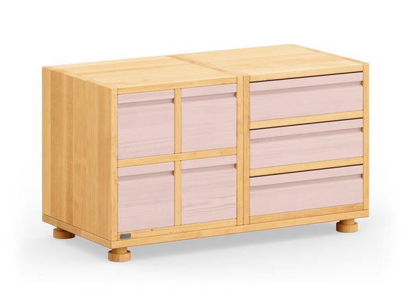 Set Laura Mini-Kommode, Massivholz Erle online kaufen bei BioKinder