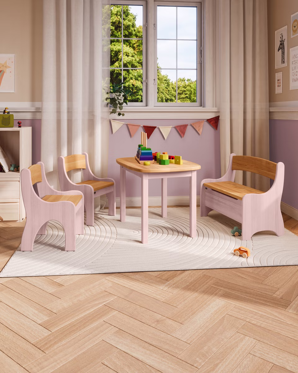 Levin Sitzgruppe Tisch, Bank & 2x Stuhl Levin Sitzgruppe Tisch, Bank & 2x Stuhl sb