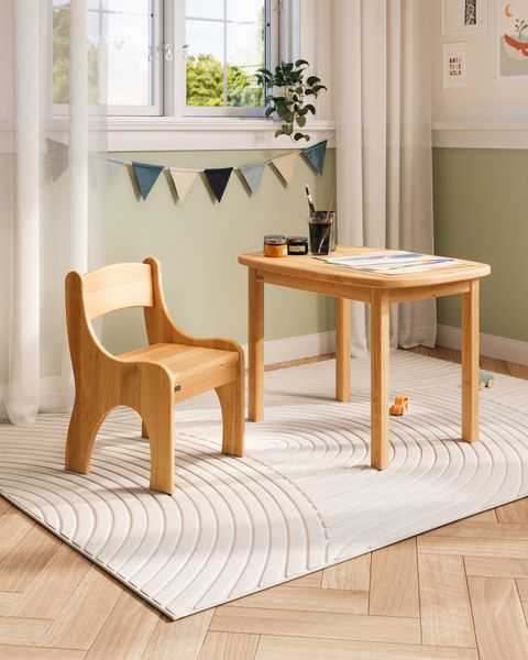 Kindersitzgruppe Mit Kindertisch Und Stühlen, 5-tlg