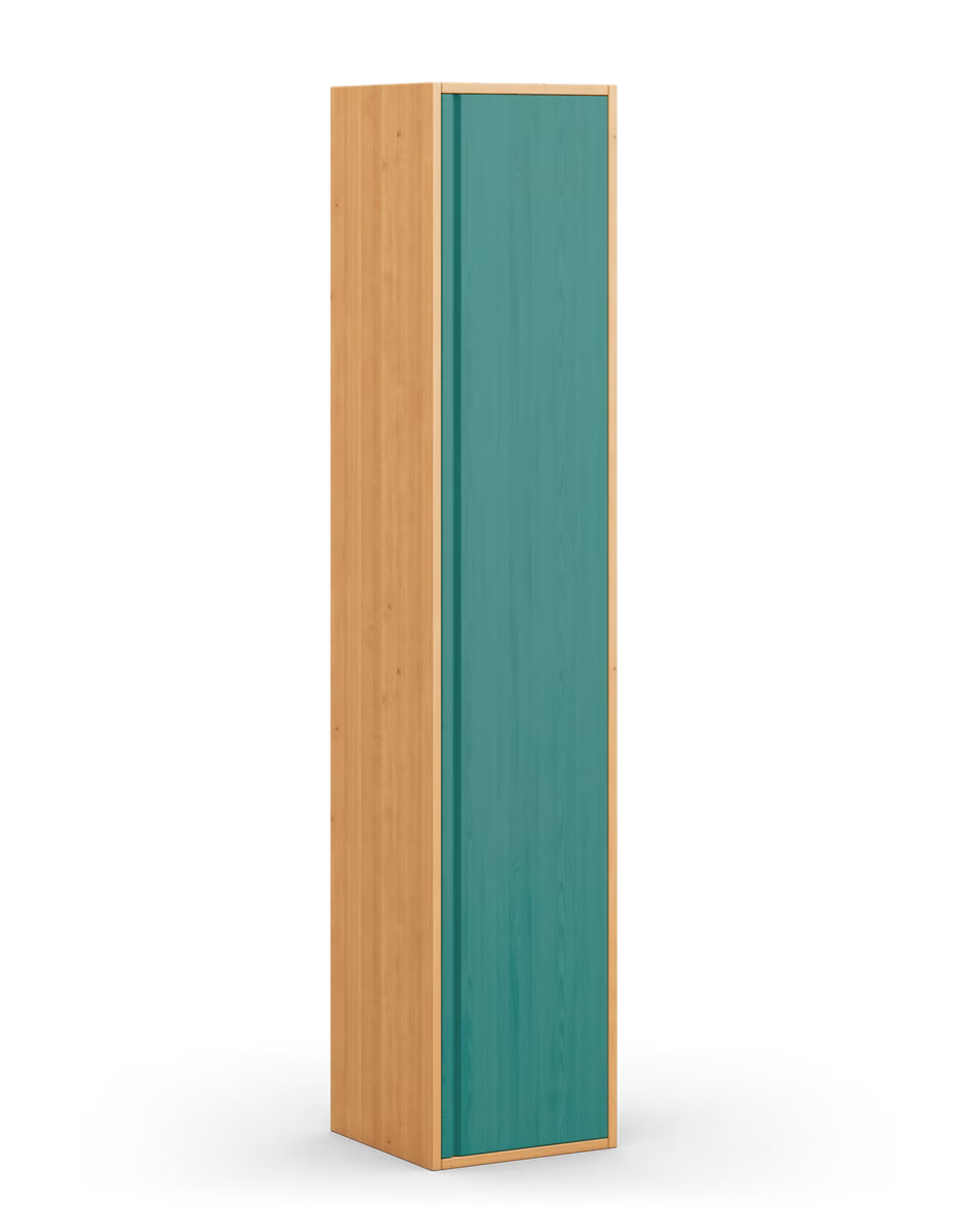 Laura Regal schmal mit Tür 200 cm Laura Regal schmal mit Tür 200 cm