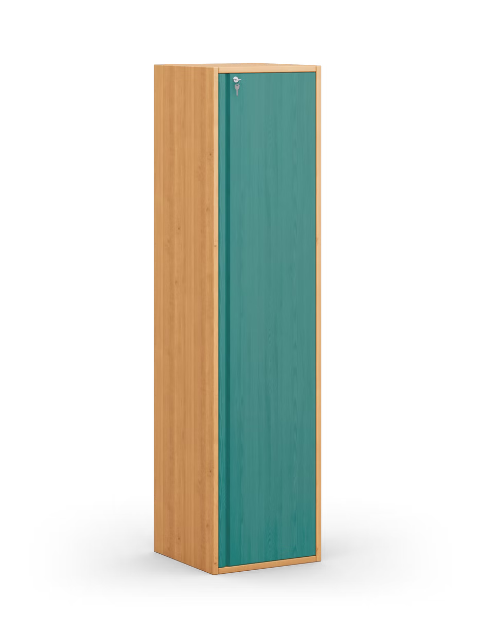 Laura Regal schmal mit Tür 160 cm Laura Regal schmal mit Tür 160 cm