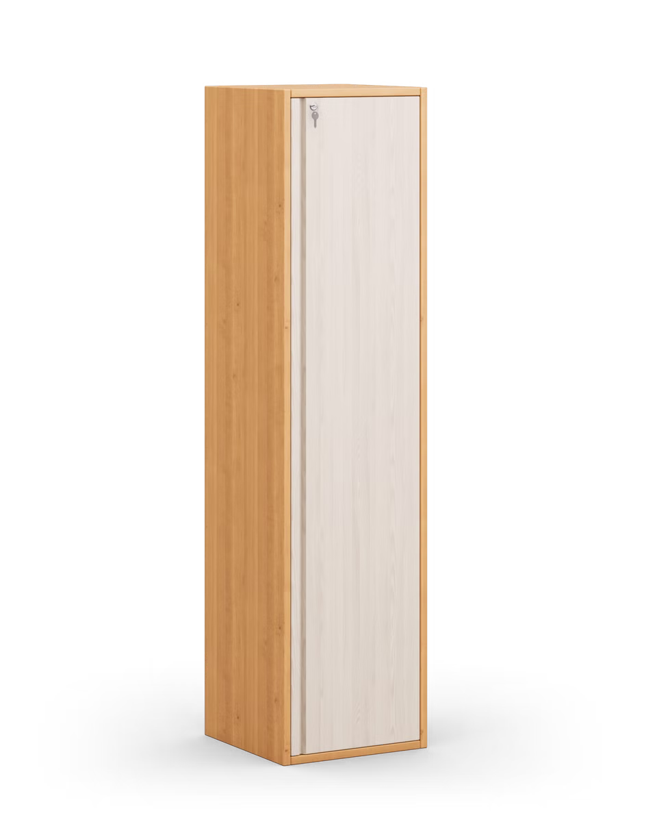 Laura Regal schmal mit Tür 160 cm Laura Regal schmal mit Tür 160 cm