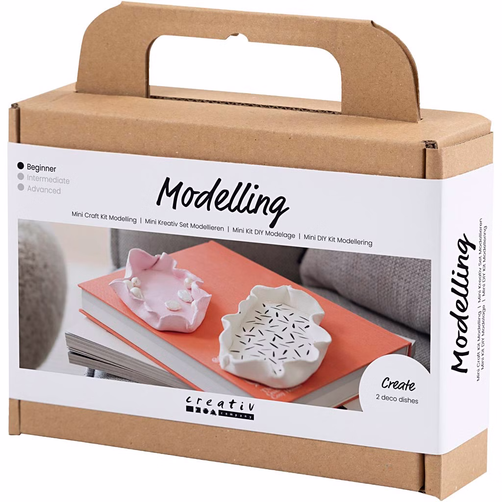 Mini Bastelset Modellieren Schalen Mini Bastelset Modellieren Schalen