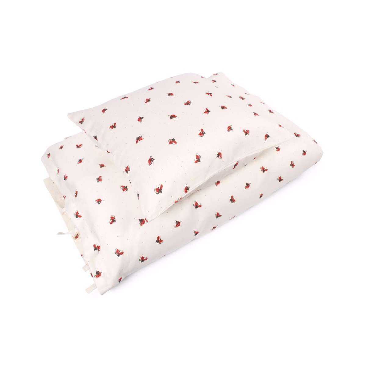 Bio-Babybettwäsche Set Marienkäfer 100x140 cm Bio-Babybettwäsche Set Marienkäfer 100x140 cm sb