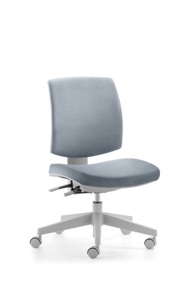 Höhenverstellbarer Drehstuhl Ohne Armlehnen – Mit Rollen, Für Kinder & Erwachsene, Homeoffice & Studium