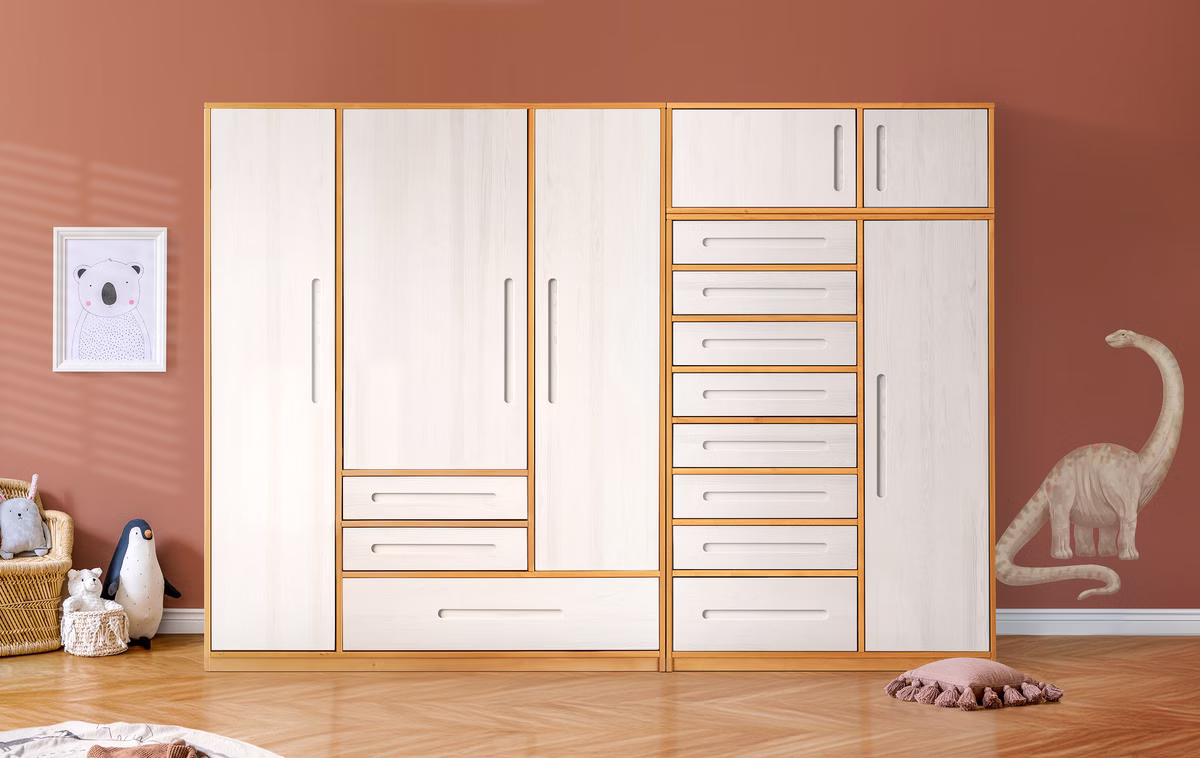 Lina Kleiderschrank-Set 263 cm Lina Kleiderschrank-Set 263 cm