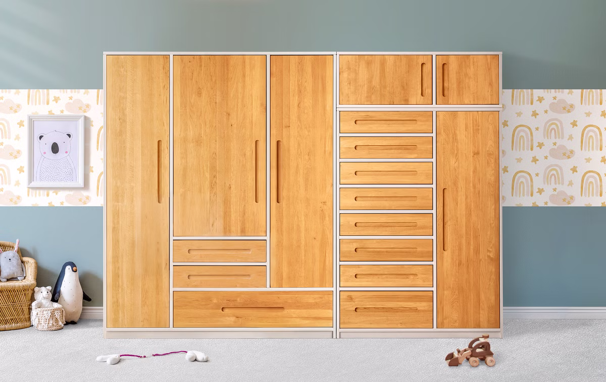 Lina Kleiderschrank-Set 263 cm Lina Kleiderschrank-Set 263 cm