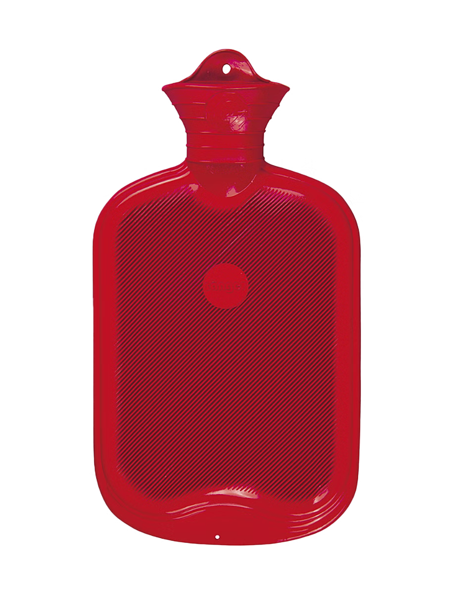 Wärmflasche 2l aus Naturkautschuk fs