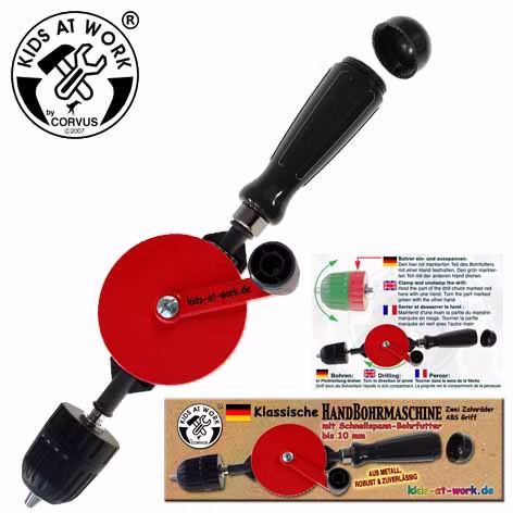 Kinder Hand-Bohrmaschine Kinder Hand-Bohrmaschine