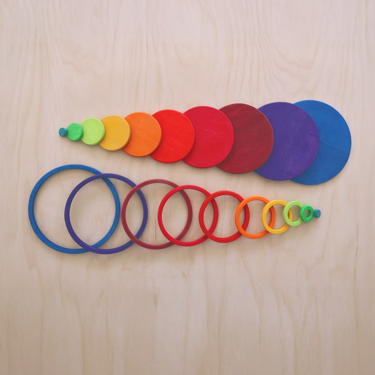 Konzentrische Kreise und Ringe Regenbogen Konzentrische Kreise und Ringe Regenbogen sb