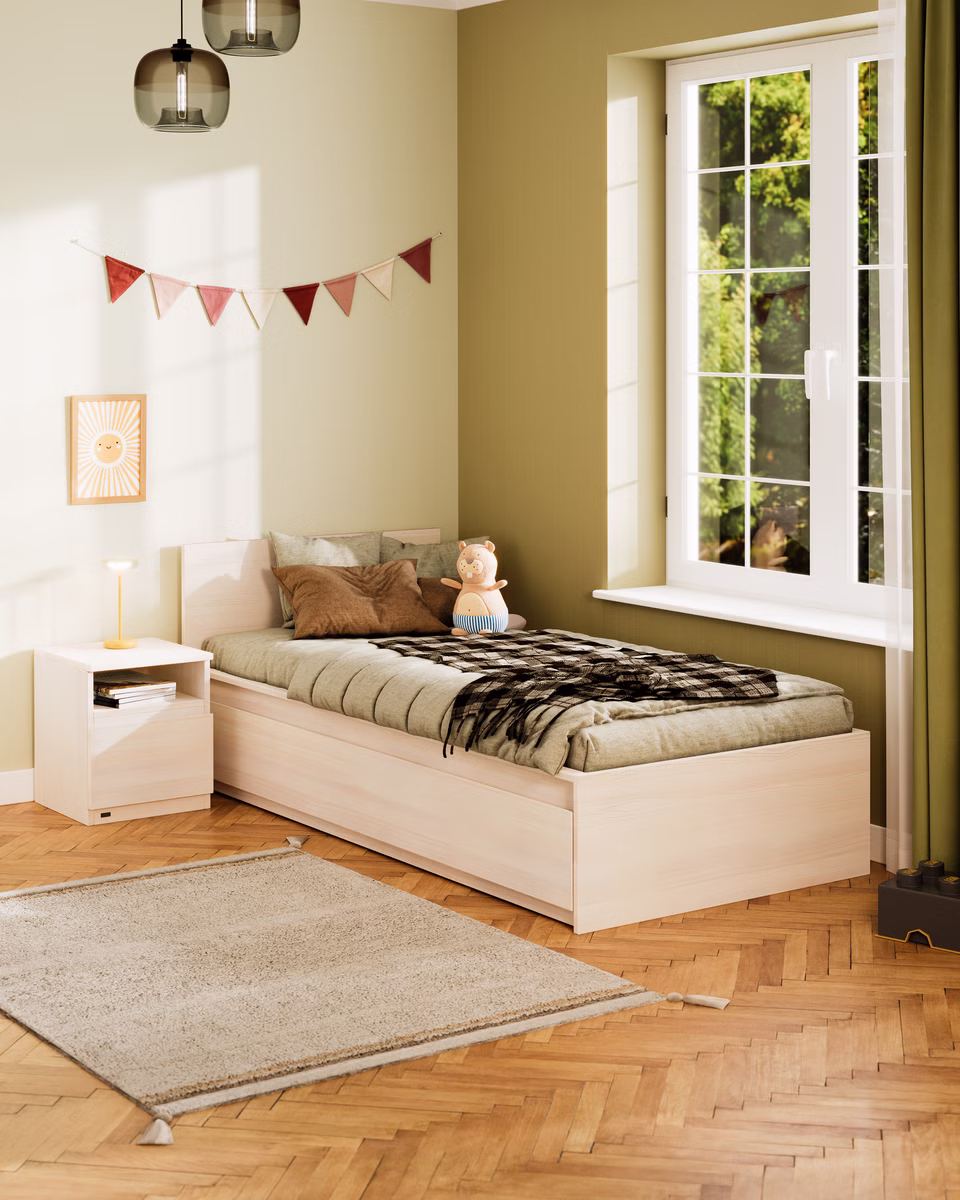 Finn Kinder- und Jugendbett 90x200 cm Finn Kinder- und Jugendbett 90x200 cm