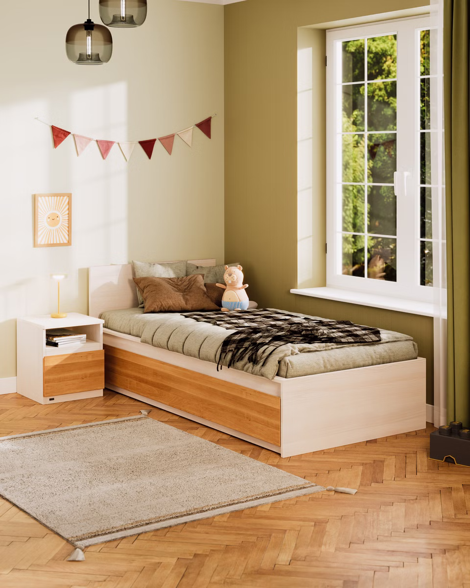Finn Kinder- und Jugendbett 90x200 cm Finn Kinder- und Jugendbett 90x200 cm