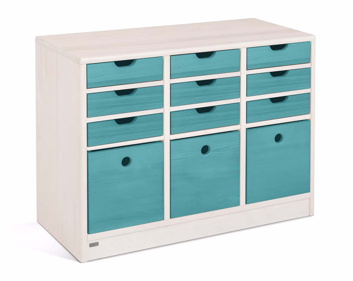 Robin Regal breit Set 3, mit Regalboxen & Schubladen Robin Regal breit Set 3, mit Regalboxen & Schubladen