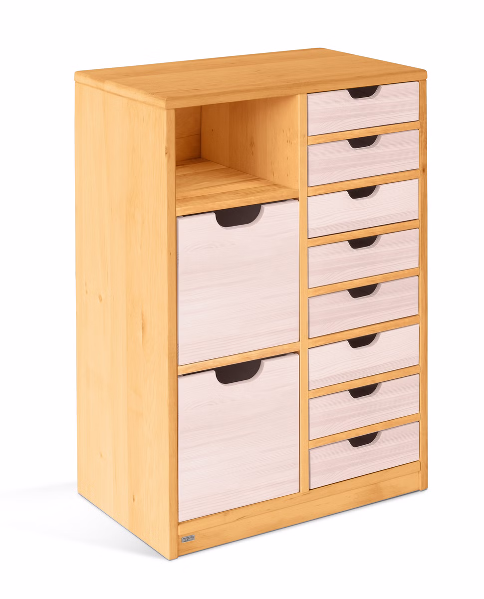 Robin Regal schmal Set 10, mit Regalboxen & Schubladen Robin Regal schmal Set 10, mit Regalboxen & Schubladen