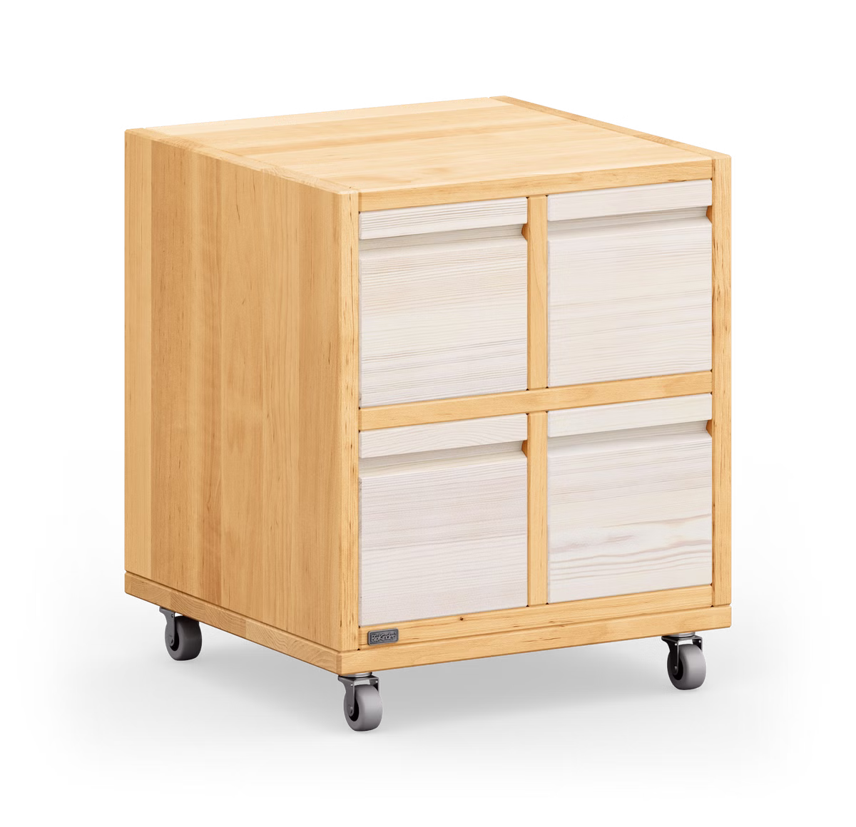 Laura Rollcontainer & Nachttisch mit 4 Office-Boxen Laura Rollcontainer & Nachttisch mit 4 Office-Boxen sb