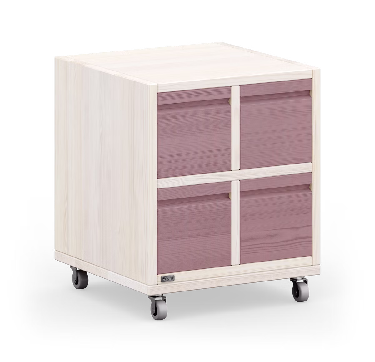 Laura Rollcontainer & Nachttisch mit 4 Office-Boxen Laura Rollcontainer & Nachttisch mit 4 Office-Boxen