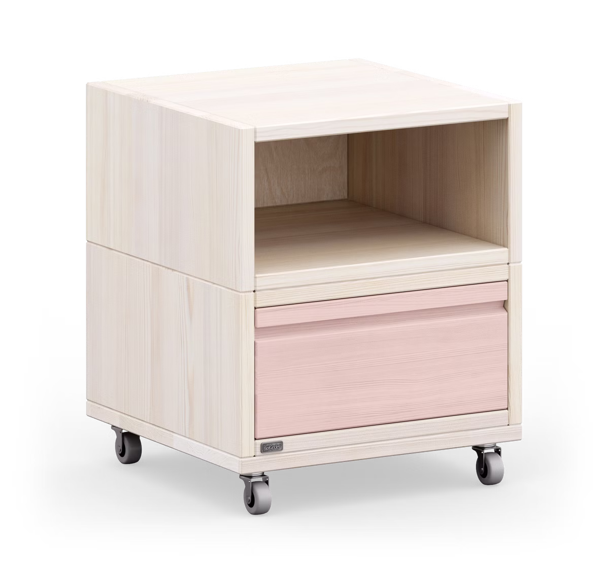 Laura Rollcontainer & Nachttisch mit Schublade und Rückwand Laura Rollcontainer & Nachttisch mit Schublade und Rückwand