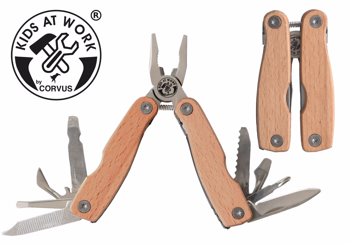 Multitool mit Holzgriff Multitool mit Holzgriff