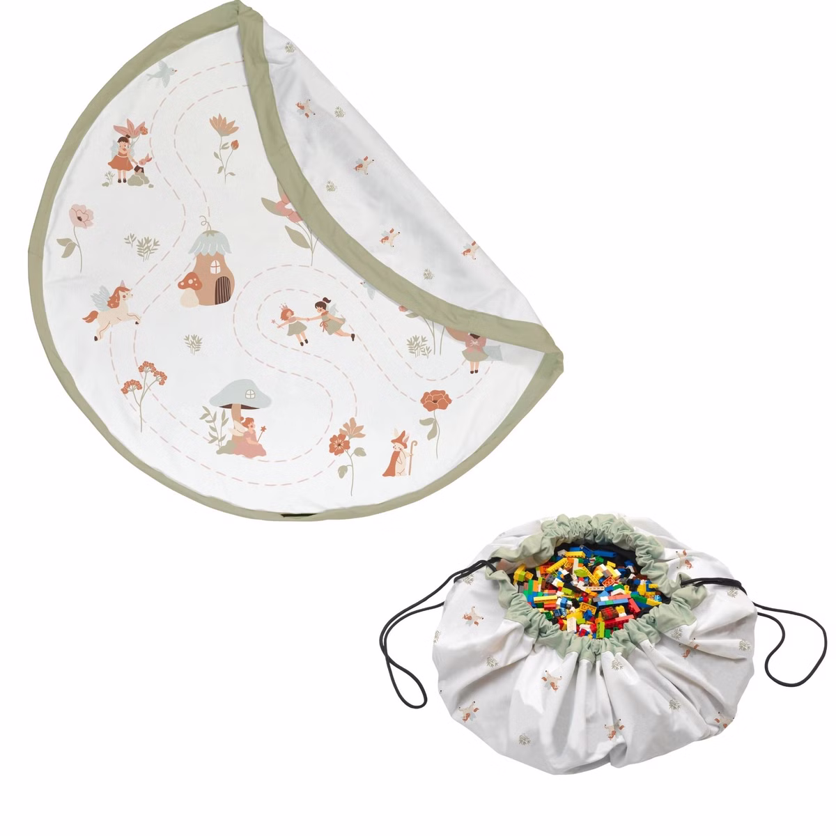 Spielzeugsack 2-Seitig Feenwelt, play&go Spielzeugsack 2-Seitig Feenwelt, play&go