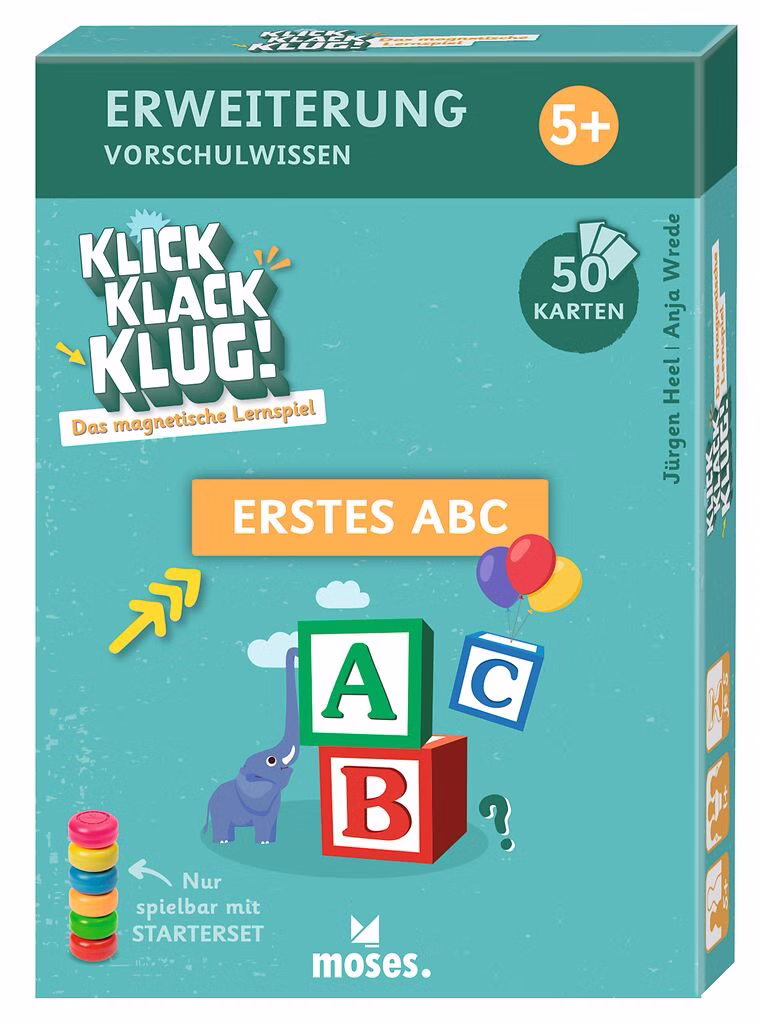 Erweiterungsset Vorschulwissen "Erstes ABC" - Klick Klack Klug Erweiterungsset Vorschulwissen "Erstes ABC" - Klick Klack Klug