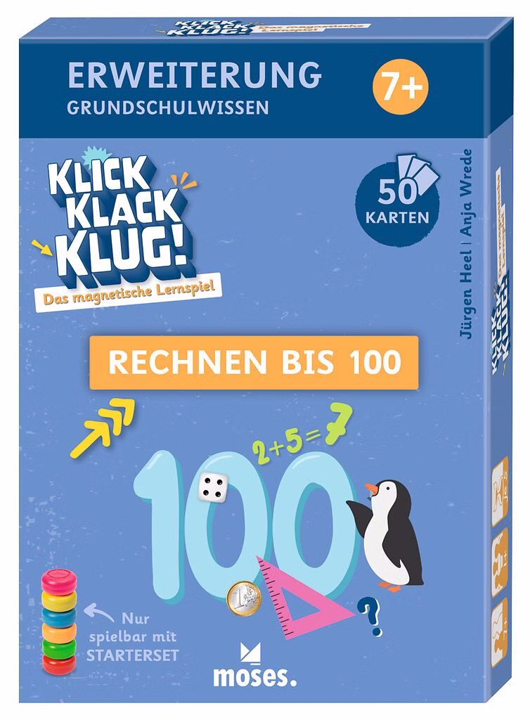 Erweiterungsset Grundschulwissen "Rechnen bis 100" - Klick Klack Klug Erweiterungsset Grundschulwissen "Rechnen bis 100" - Klick Klack Klug